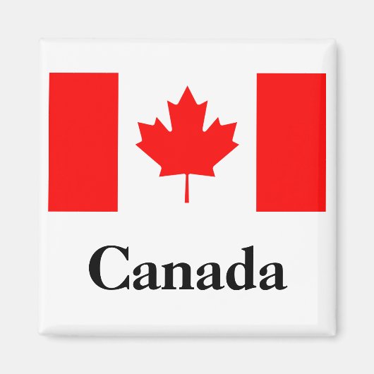 カナダ国旗 マグネット (正面)
