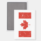 カナダ国旗 マグネット (正面/裏面)