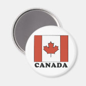 カナダ国旗 マグネット (正面/裏面)