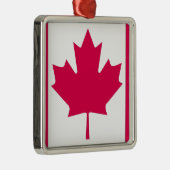 カナダ国旗 メタルオーナメント (右)
