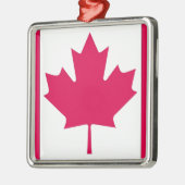 カナダ国旗 メタルオーナメント (左)