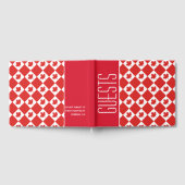 カナダ国旗 |メープルリーフ |パーソナライズされた | |カナダ ゲストブック (全面)