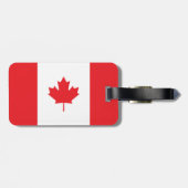 カナダ国旗 ラゲッジタグ (裏面横)