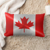 カナダ国旗 ランバークッション (ブランケット)