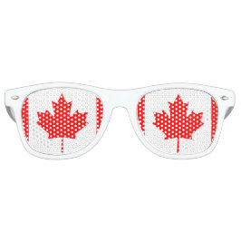 カナダ国旗 レトロサングラス