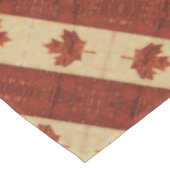 カナダ国旗(内樺の木樹皮) テーブルクロス (アングル)