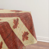 カナダ国旗(内樺の木樹皮) テーブルクロス (インサイチュ)