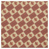 カナダ国旗(内樺の木樹皮) ファブリック (見本)