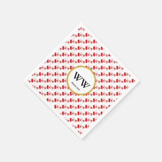 カナダ国旗 結婚式 誕生日 ヘリテージ パーティー スタンダードカクテルナプキン (角)