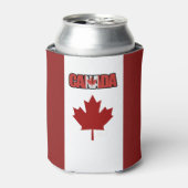 カナダ国旗 缶クーラー (缶正面)