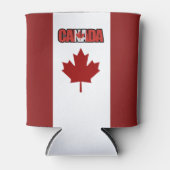 カナダ国旗 缶クーラー (正面)