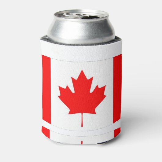 カナダ国旗 缶クーラー (缶裏面)