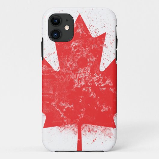 カナダ国旗 Case-Mate iPhoneケース (裏面)