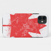 カナダ国旗 Case-Mate iPhoneケース (裏面(横))