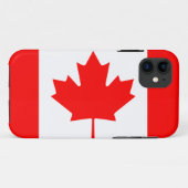 カナダ国旗 Case-Mate iPhoneケース (裏面(横))