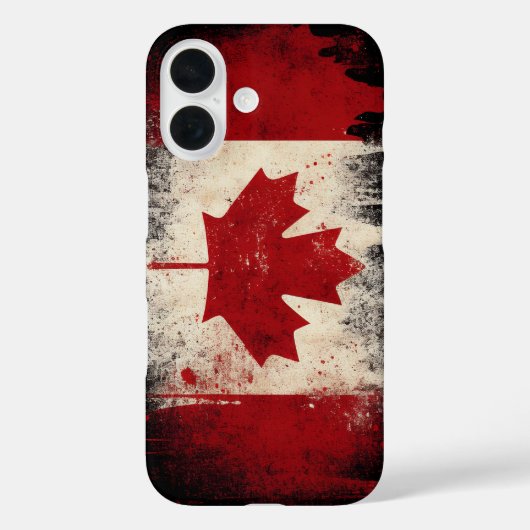 カナダ国旗 Case-Mate iPhoneケース (裏面)