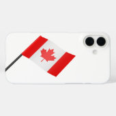 カナダ国旗 Case-Mate iPhoneケース (裏面 (横))