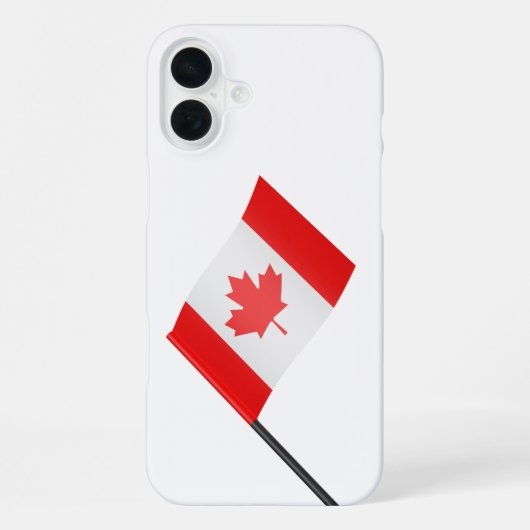 カナダ国旗 iPhoneケース (裏面)