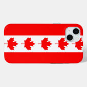 カナダ国旗 iPhone 15 Plus ケース Case-Mate iPhoneケース (裏面 (横))