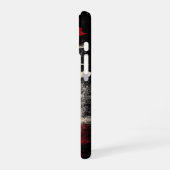 カナダ国旗 iPhone 16ケース (左側面)