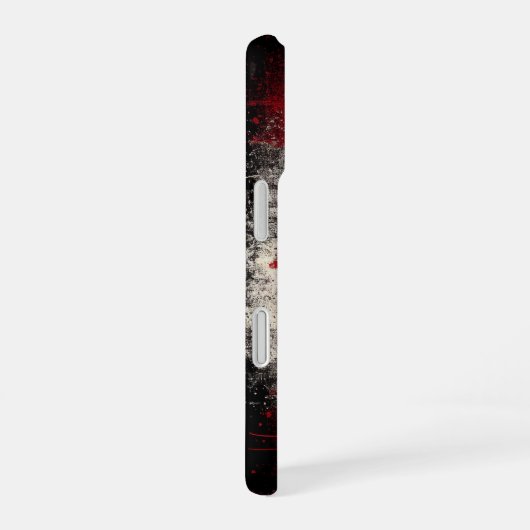 カナダ国旗 iPhone 16ケース (右側面)