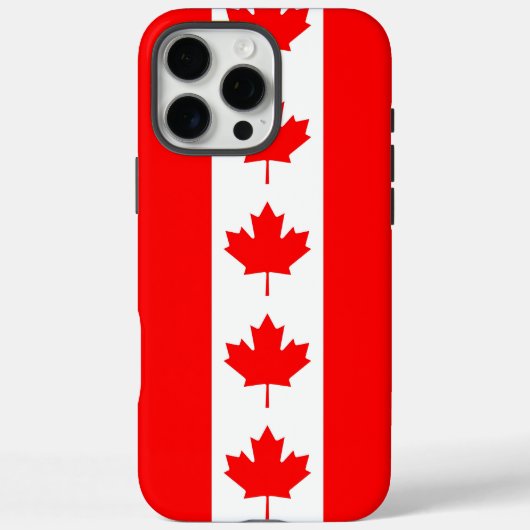 カナダ国旗 iPhone 16 Pro Max ケース Case-Mate iPhoneケース (裏面)