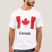 カナダ国旗 Tシャツ (正面)