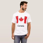 カナダ国旗 Tシャツ (正面フル)