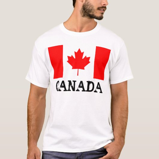 カナダ国旗 Tシャツ (正面)
