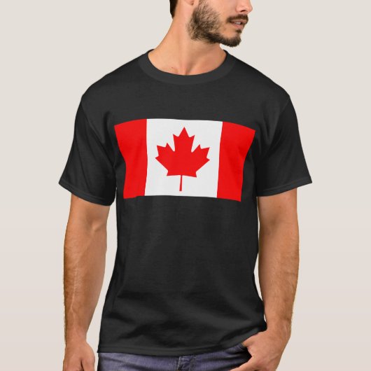 カナダ国旗 Tシャツ (正面)
