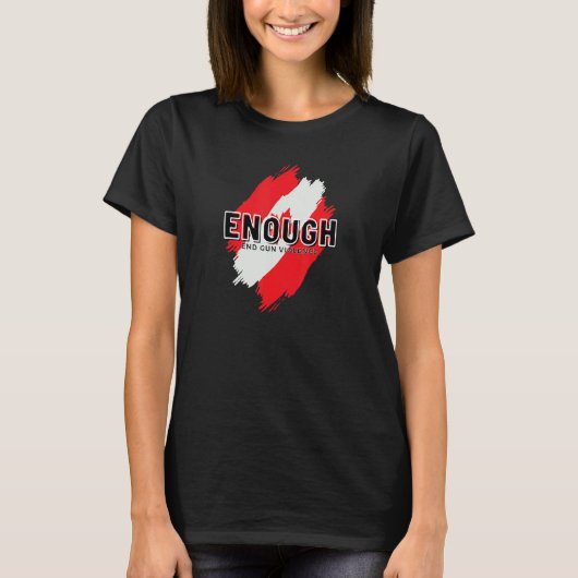 カナダ国旗End Gun Warbors No Gun Warbors Awa Tシャツ (正面)