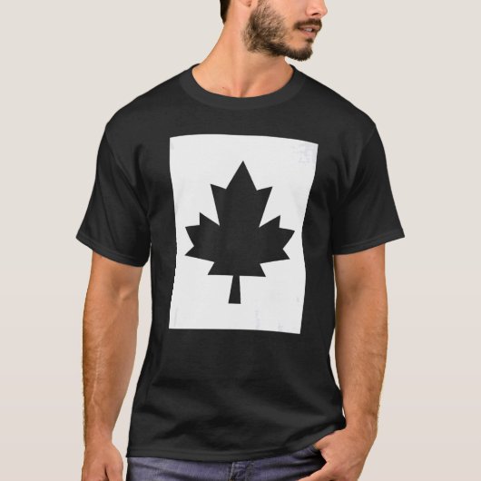 カナダ国旗Maple Leaf Red Canada Tシャツ (正面)