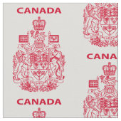 カナダ国章 ファブリック (クローズアップ)