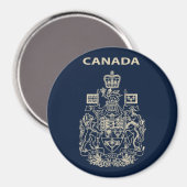 カナダ国章 マグネット (正面/裏面)