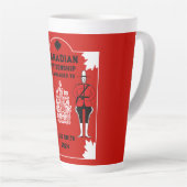 カナダ国籍お祝いギフト カフェラテマグ (右アングル)