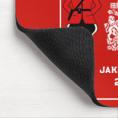 カナダ国籍お祝いギフト マウスパッド (コーナー)