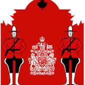 カナダ国籍お祝いギフト 横断幕