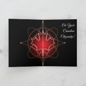 カナダ国籍のグリーティングカード カード (内部)