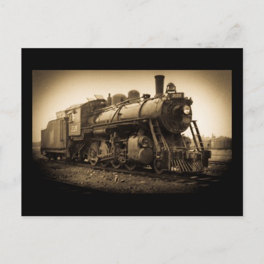 カナダ国鉄エンジン2128 ポストカード (正面)