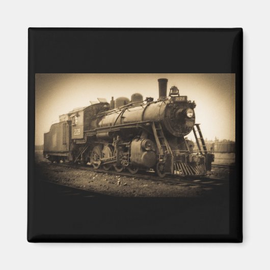 カナダ国鉄エンジン2128 マグネット (正面)