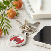 カナダ土産キーチェーンカナダフラグギフト キーホルダー (側面)