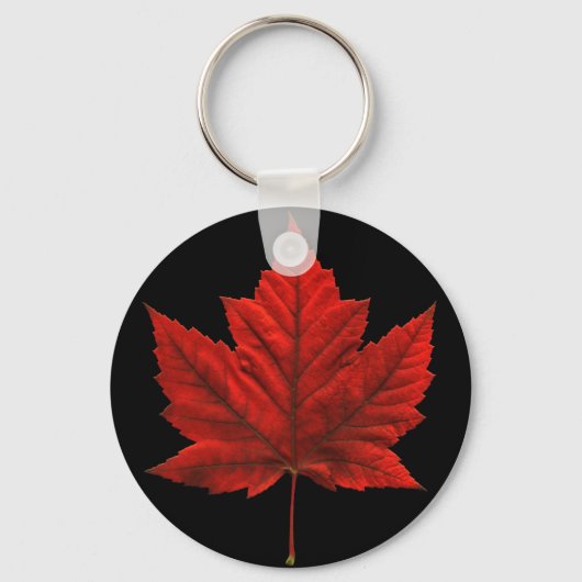カナダ土産キーチェーン&カナダのキーチェーンギフト キーホルダー (正面)
