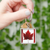 カナダ土産キーチェーン&カナダのキーチェーンギフト キーホルダー (手)
