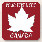 カナダ土産コースターカスタムカナダのコースター コースター (正面)