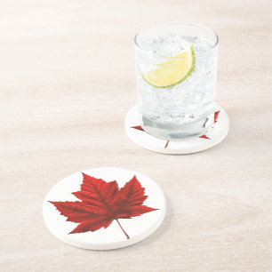 カナダ土産コースターCanada Maple Leaf Coaster コースター
