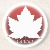 カナダ土産コースターCanada Maple Leaf Coaster コースター (正面)