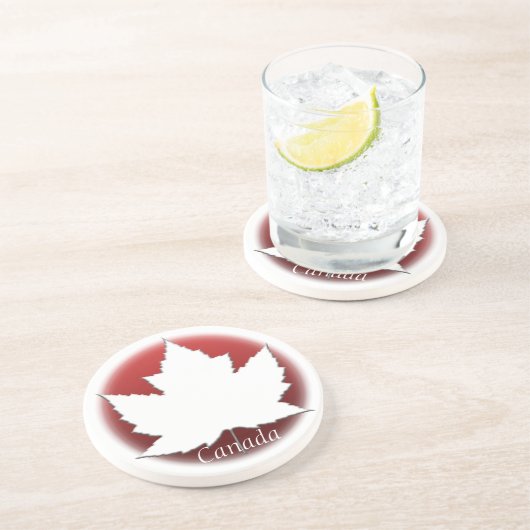 カナダ土産コースターCanada Maple Leaf Coaster コースター (側面)