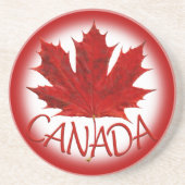 カナダ土産コースターCanada Maple Leaf Coaster コースター (正面)