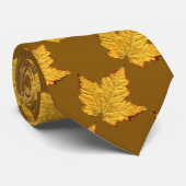 カナダ土産タイおもしろいバーシティカナダネクタイ ネクタイ (ロール)