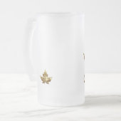 カナダ土産ビールグラスCanadaビールマグカスタム フロストグラスビールジョッキ (正面左)